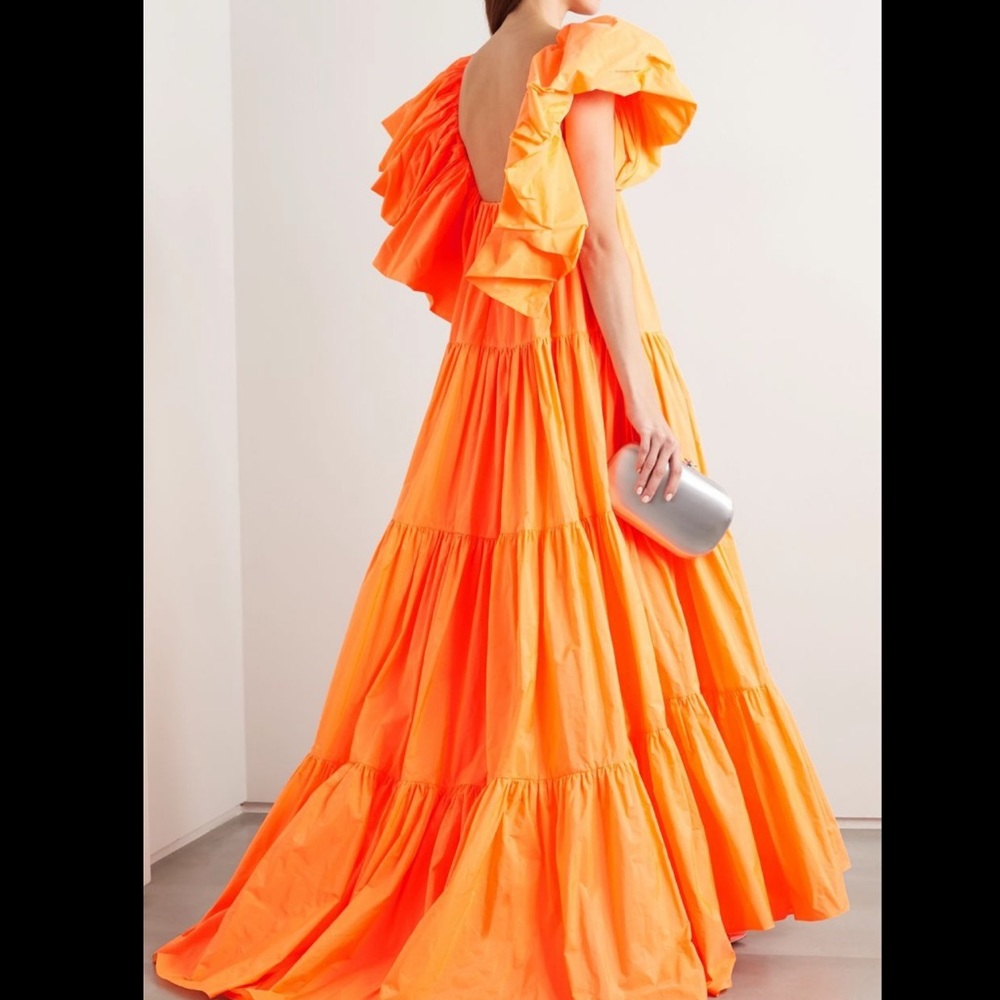 H&M Ruffle Maxi Dress